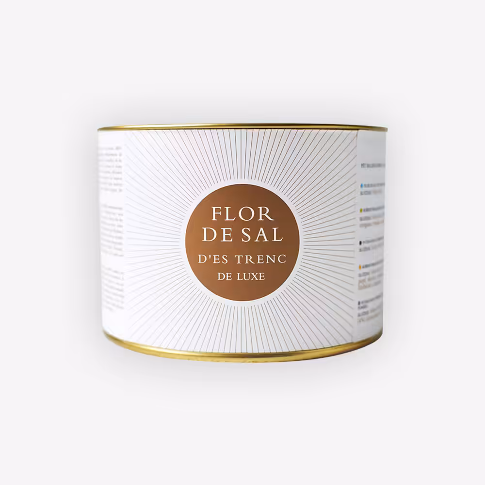 Solný květ Flor de Sal pět druhů v sadě Deluxe