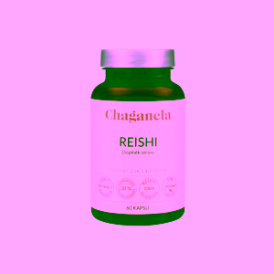 Chaganela extrakt z houby Reishi v kapslích