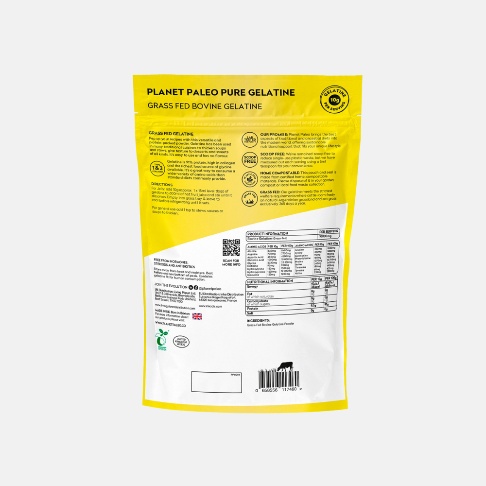Planet Paleo Pure Gelatine Powder Hovězí želatina 300 g