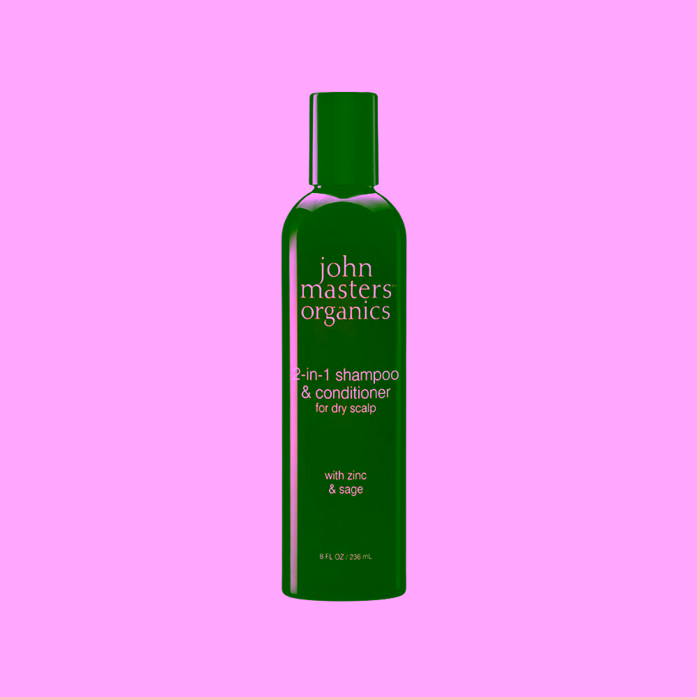 John Masters Organics šampon a kondicionér 2v1 se zinkem a šalvějí Scalp Conditioning Shampoo with Zinc & Sage