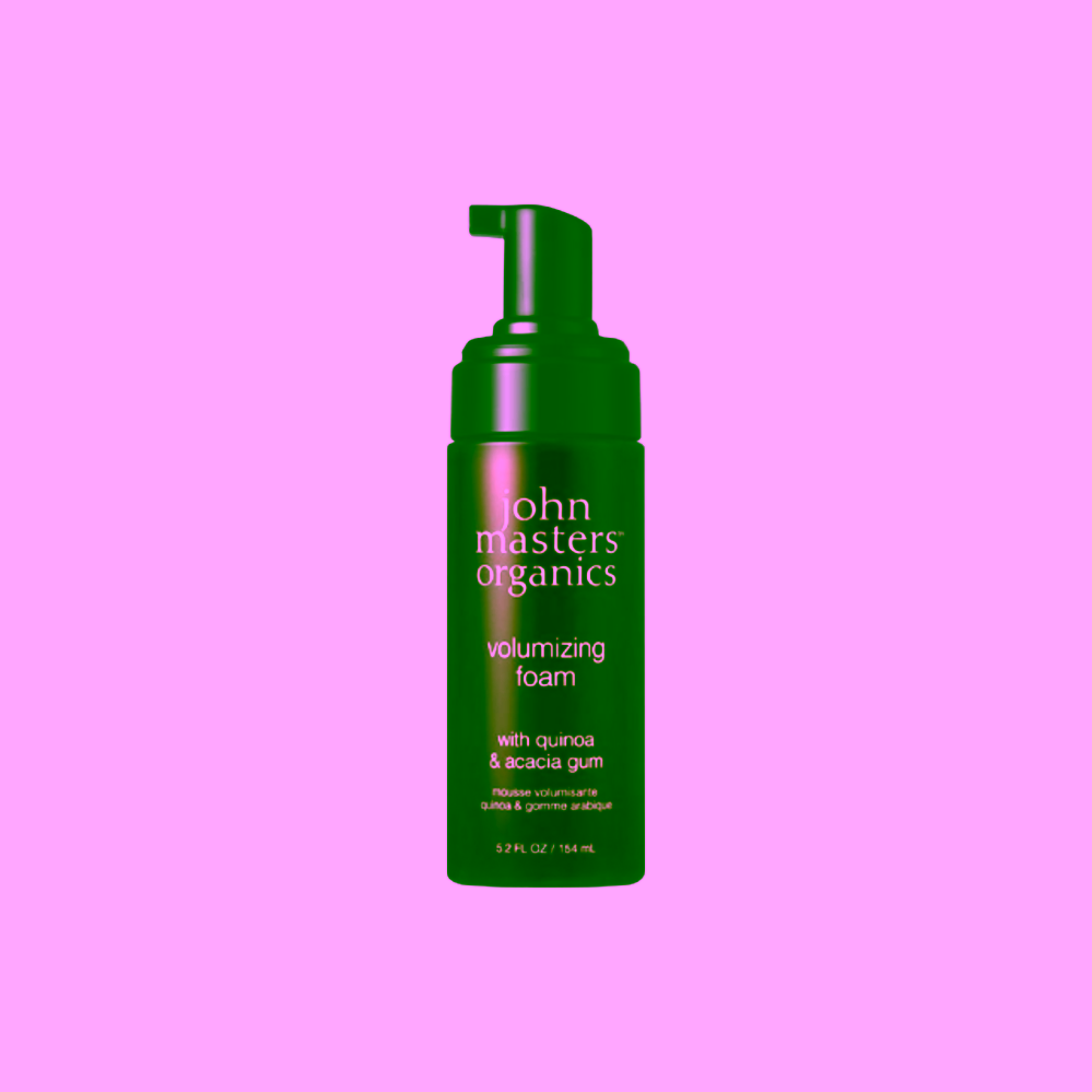 John Masters Organics objemová pěna na vlasy Volumizing Foam with Quinoa & Acacia Gum