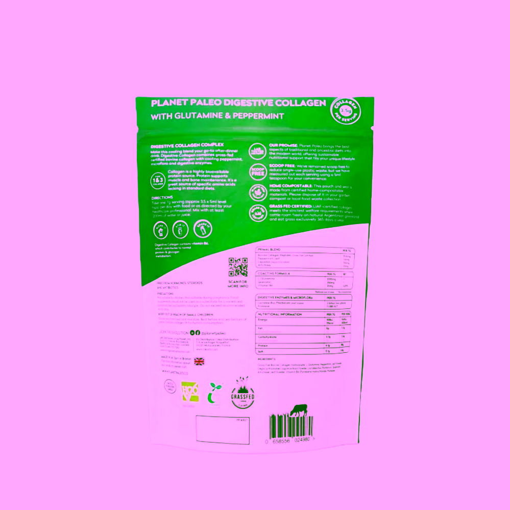 Planet Paleo Digestive Collagen Hovězí kolagen pro zažívání