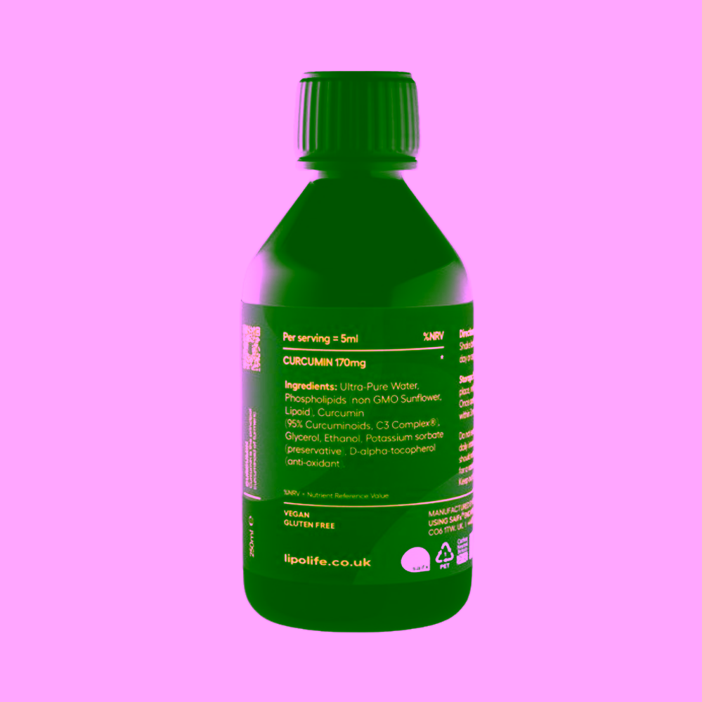 Lipolife liposomální kurkumin 240 ml
