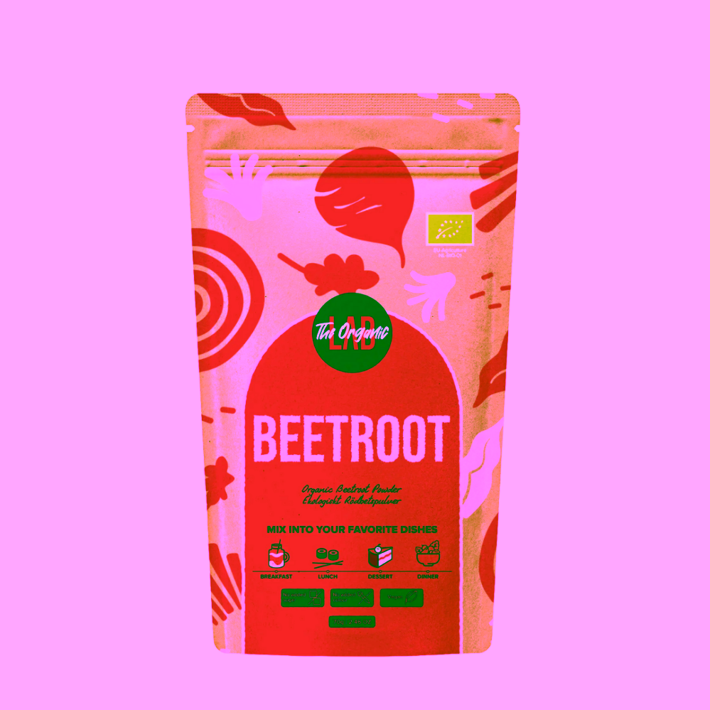 Organic Labs Organic Beetroot Powder - bio prášek z červené řepy 70 g