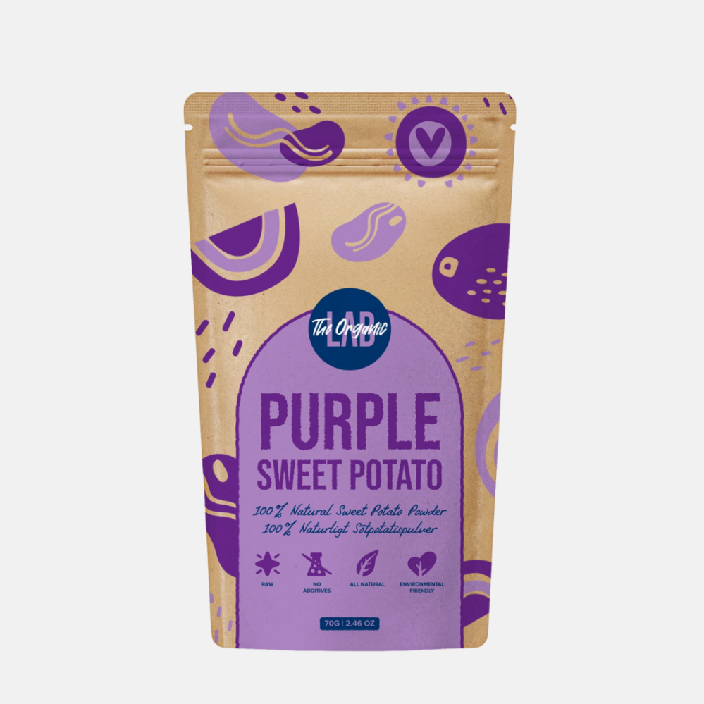 Organic Labs Purple Sweet Potato Powder - prášek z fialové sladké brambory 70 g