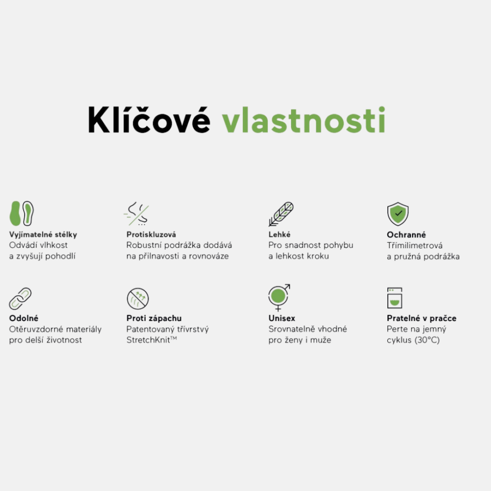 Skinners ponožkoboty pro dospělé Comfort 2.0 Moss