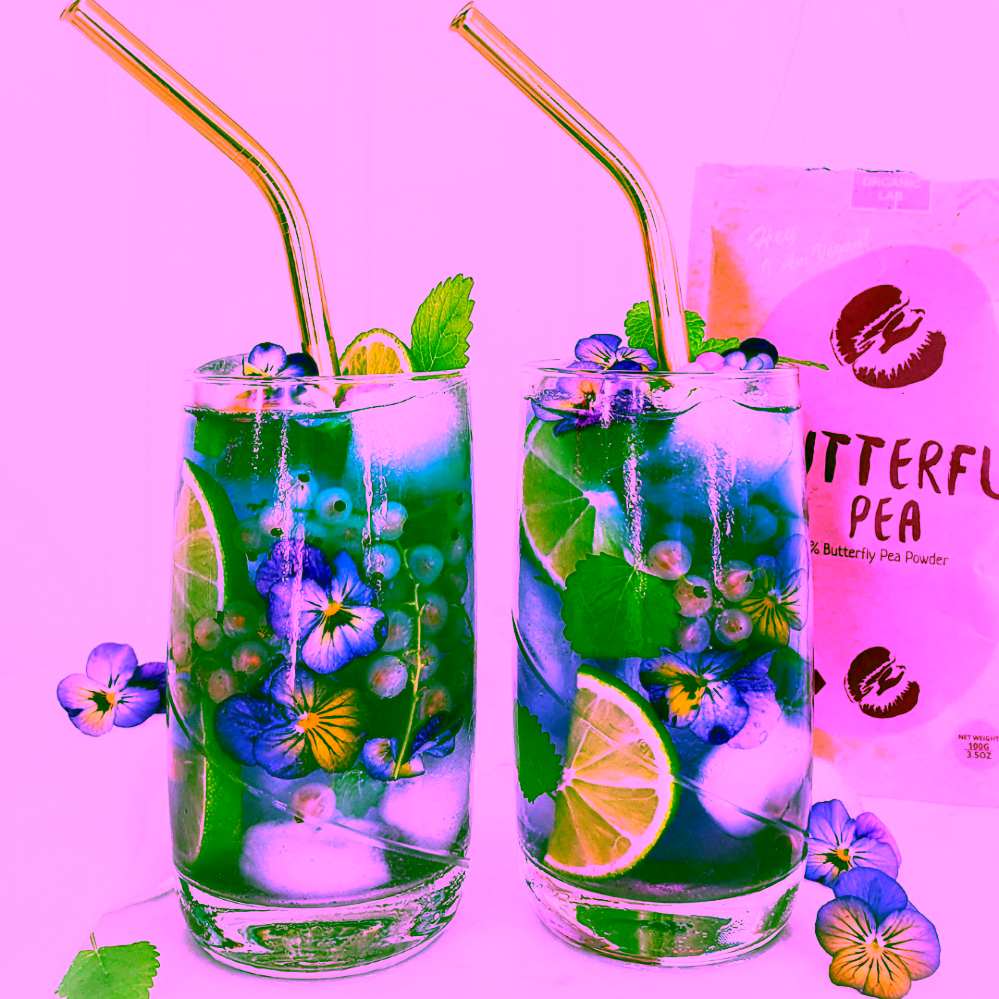 Organic Labs Butterfly Pea Powder - prášek z motýlího hrachového květu 70 g
