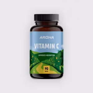 Aroha Vitamin C s citrusovými bioflavonoidy a extraktem ze šípku