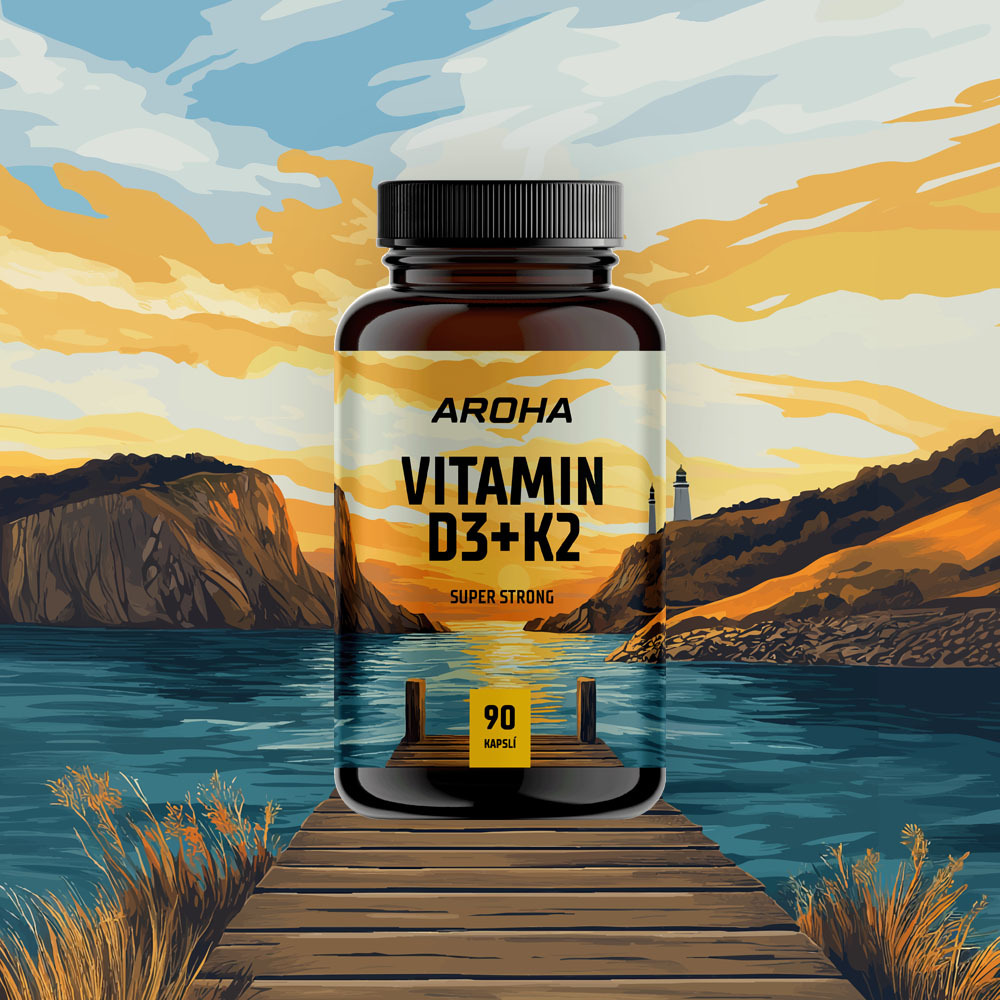 Aroha Vitamin D3+K2