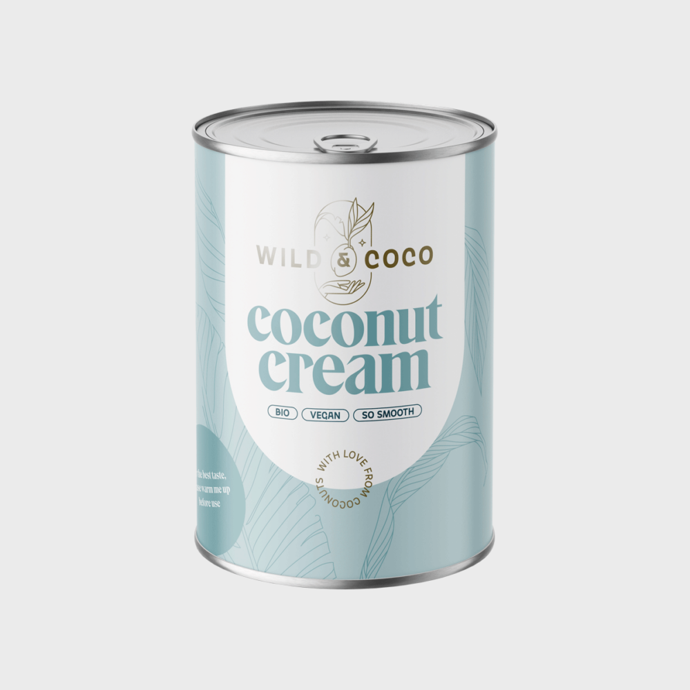 Wild & Coco Bio kokosové mléko 22 % tuku