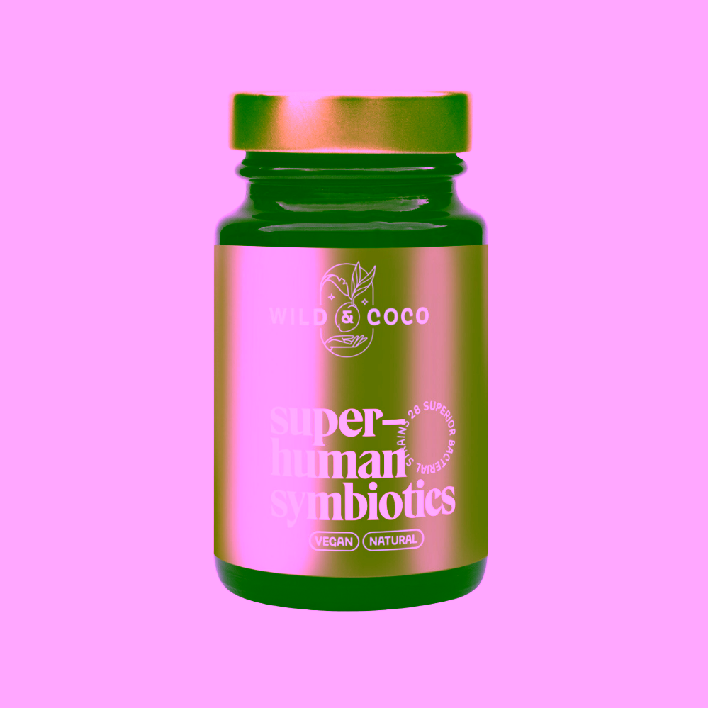 Wild & Coco Symbiotics Superhuman 10 kapslí ZLEVNĚNO
