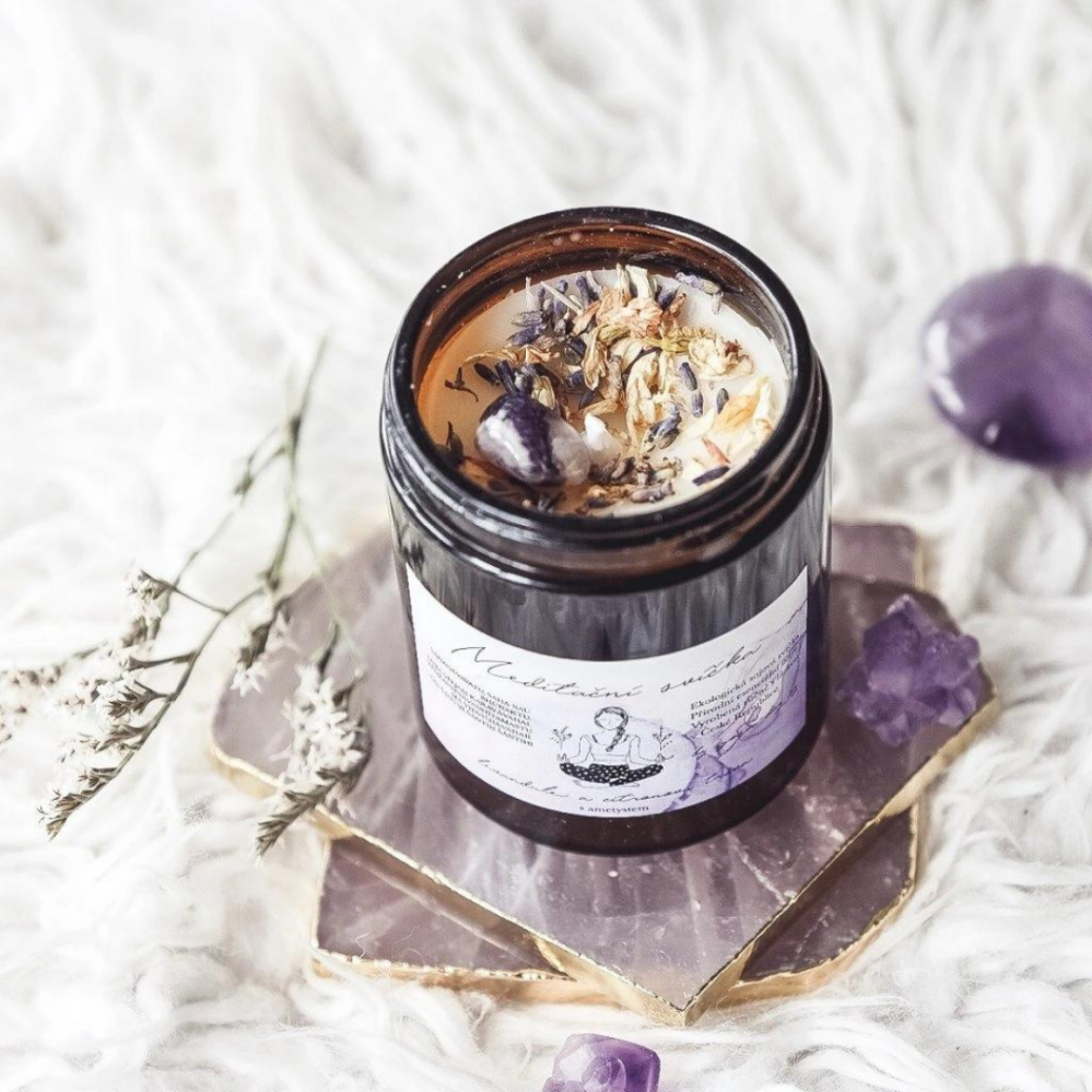 Yoga Day Meditační svíčka