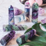 Yoga Day Fluoritový obelisk