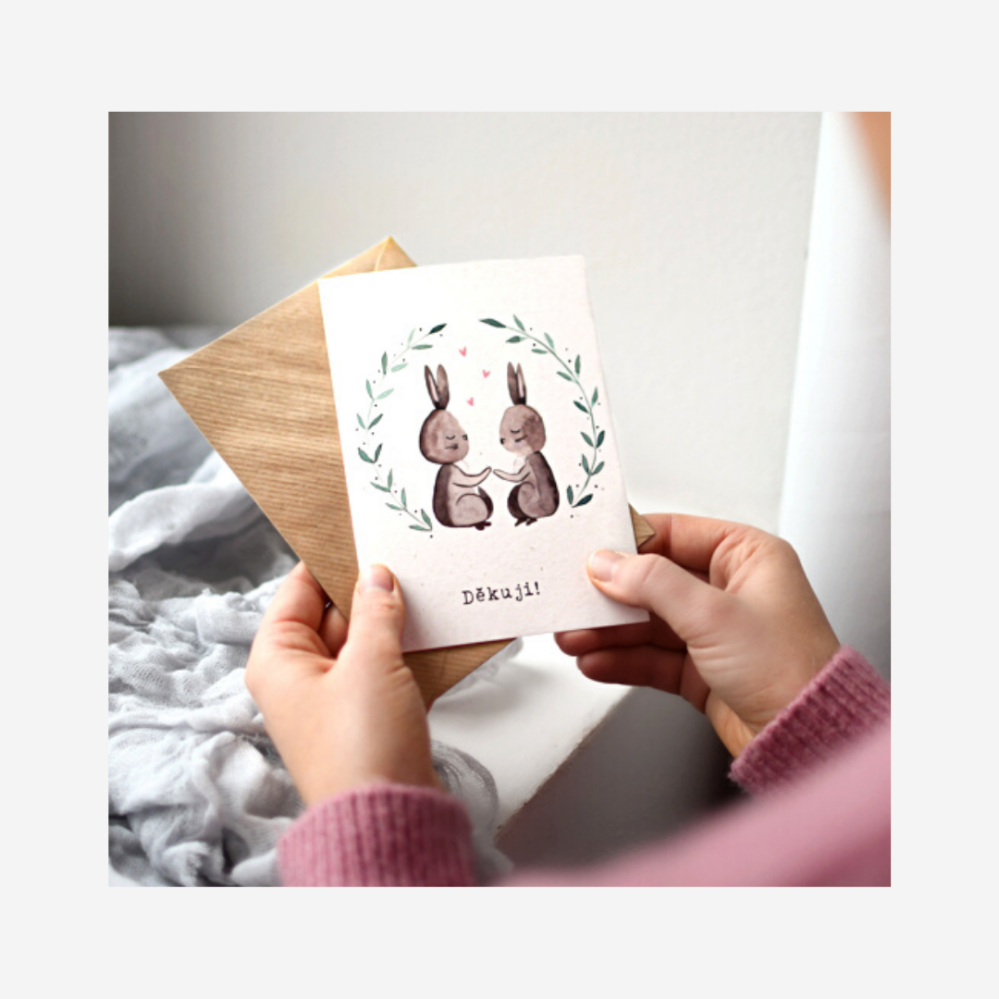 Cukrfree přáníčko Děkuji