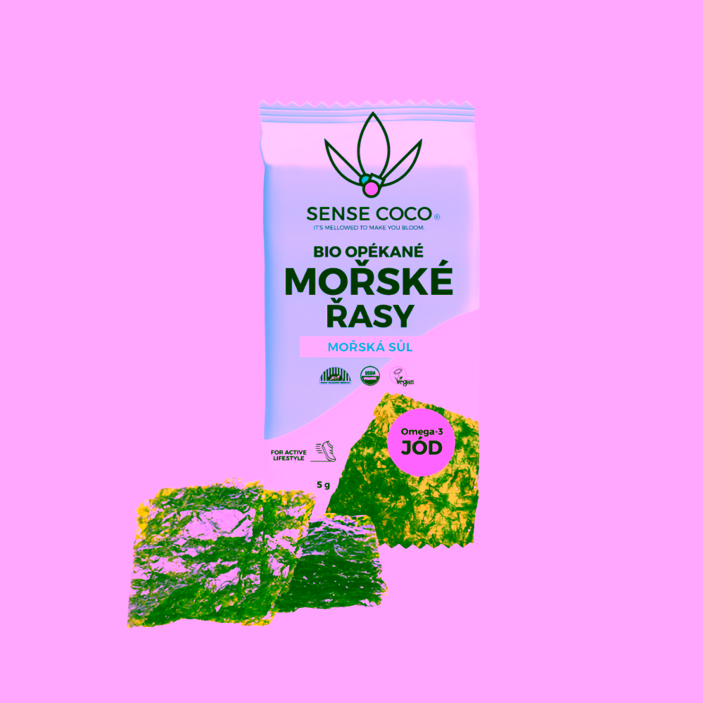 Sense Coco Opékané mořské řasy s mořskou solí