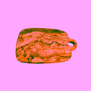Arte Legno prkénko z olivového dřeva s rukojetí na zavěšení 24x17 cm (TG141)