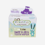 Jack N' Jill dětské vlhčené ubrousky na dásně a zoubky
