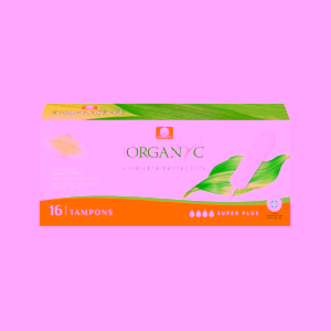 Organyc Bio menstruační tampony SUPER PLUS