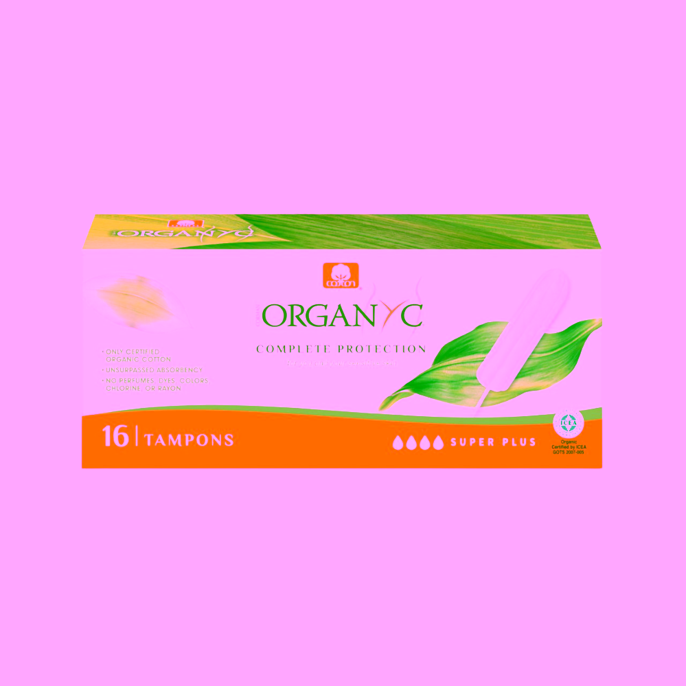 Organyc Bio menstruační tampony SUPER PLUS