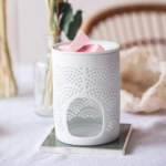 Yoga Day Aroma lampa bílá vlnky