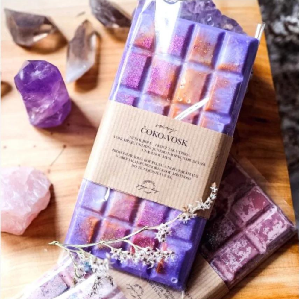 Yoga Day Voňavý čoko-vosk pomeranč s levandulí