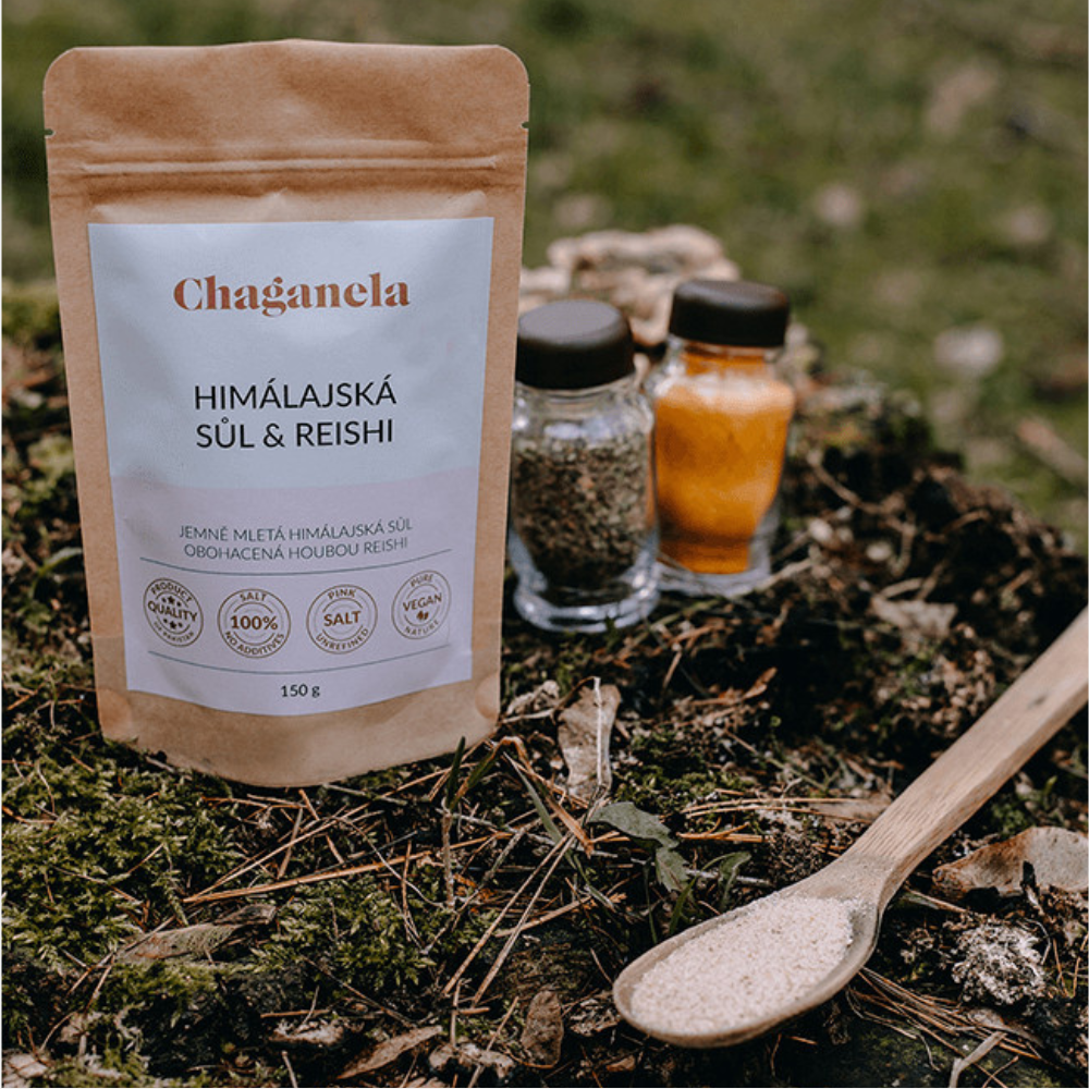 Chaganela himalájská sůl s Reishi