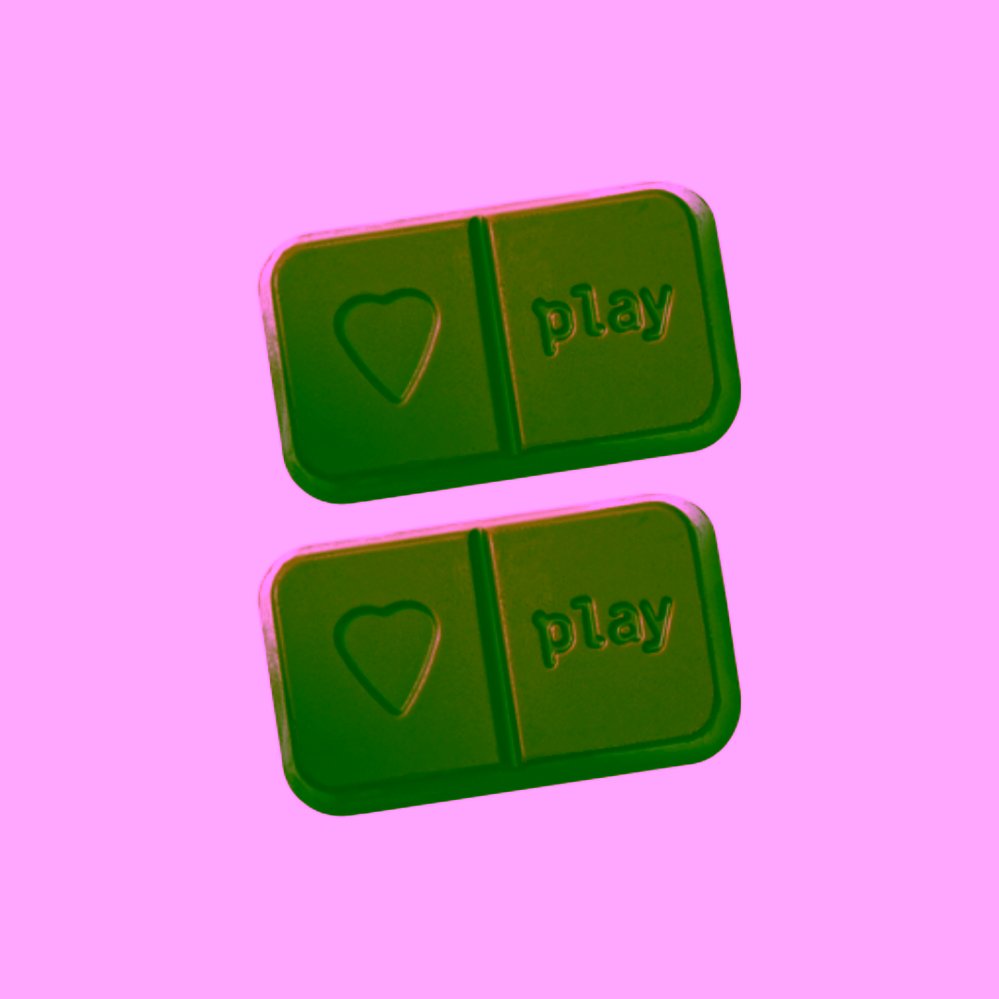 PLAYin CHOC Organic zimní sada 6 ks čokolády s hračkou