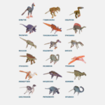 PLAYin CHOC Organic čokoláda s hračkou Dinosauři