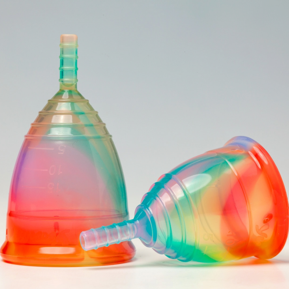 Yuuki Menstruační kalíšek Rainbow Velký Soft