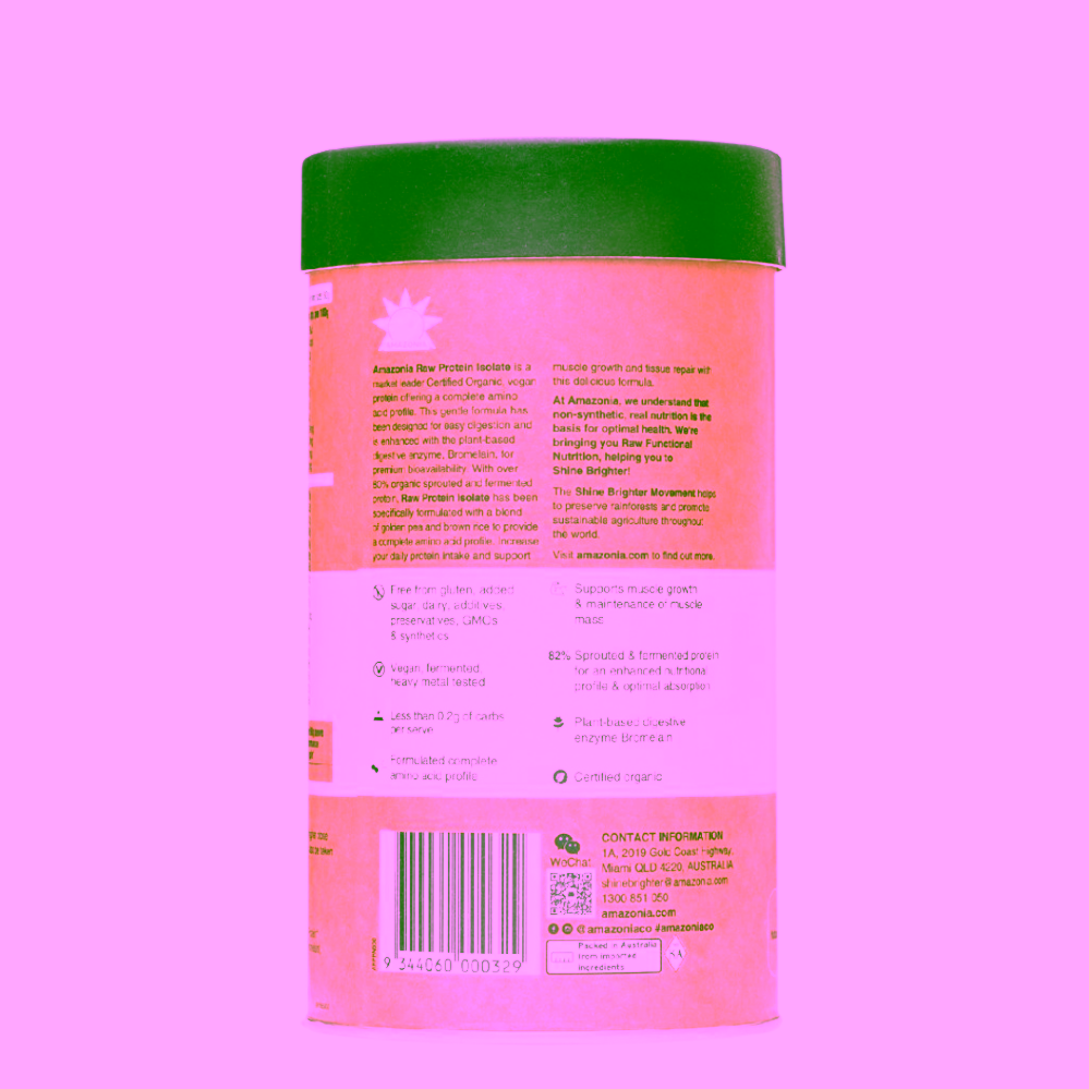 Amazonia Raw Protein Isolate Vanilka