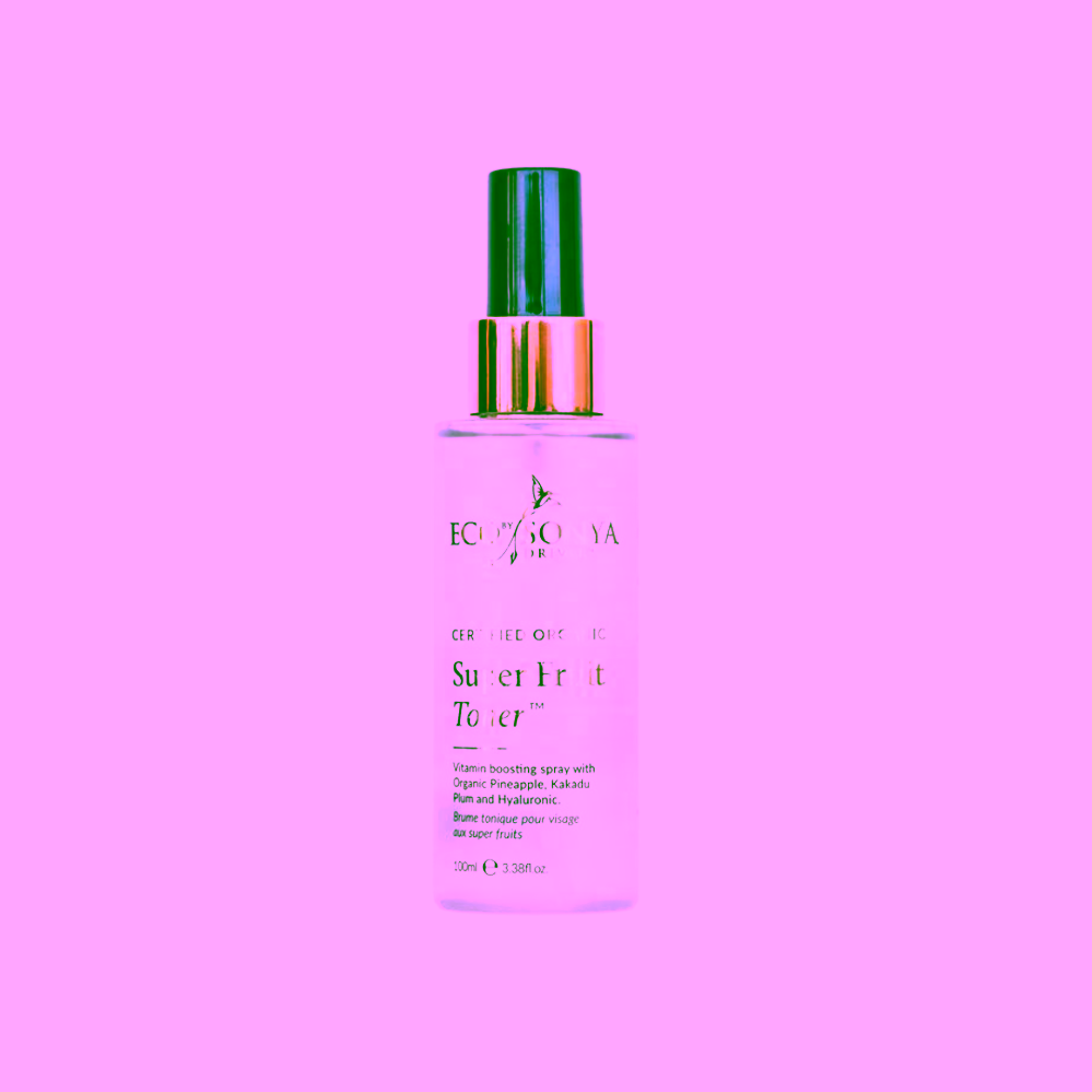 Eco by Sonya Super Fruit Toner Revitalizující hydratační mlha s kyselinou hyaluronovou