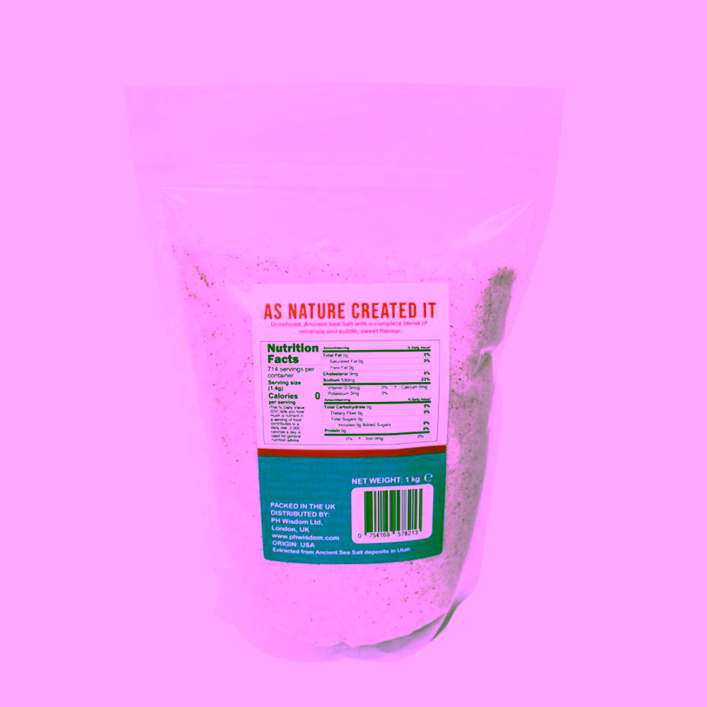 Real Salt America's Pink Salt Jemně mletá sůl