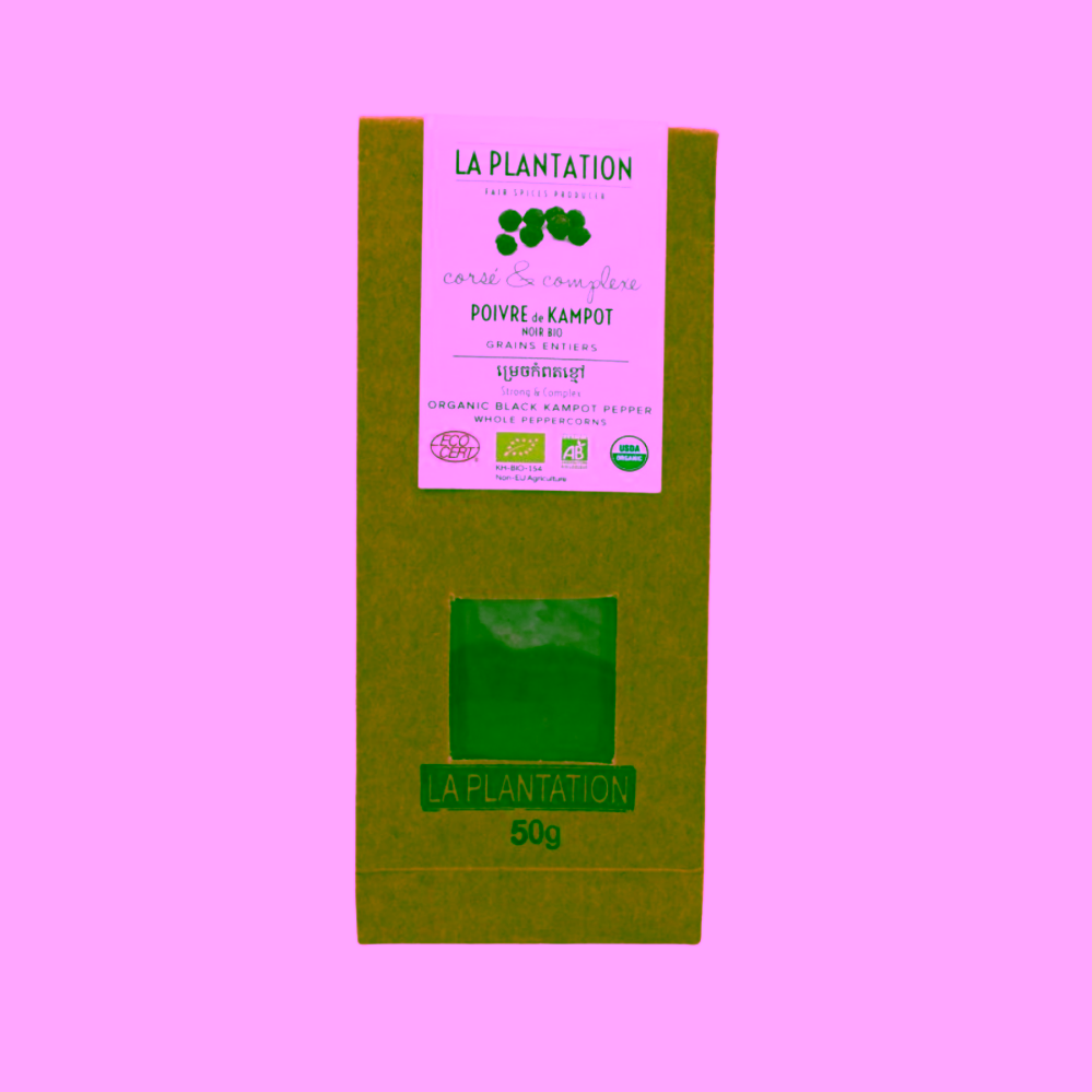 La Plantation Bio Kampotský pepř černý pytlík