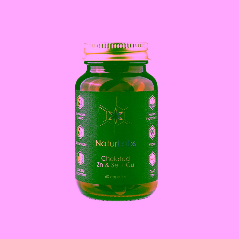 NaturLabs Zinek+Selen+Měď v kapslích