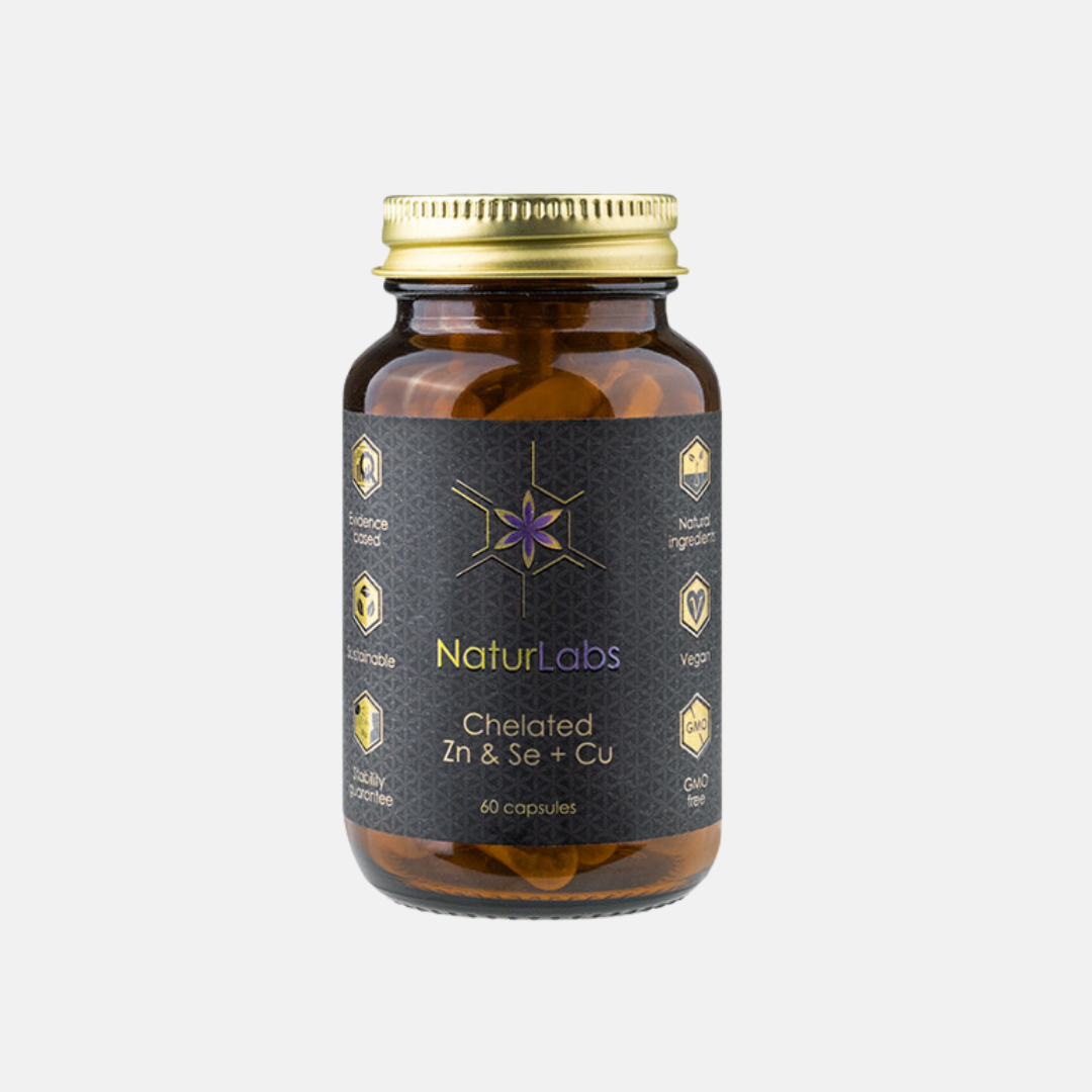 NaturLabs Zinek+Selen+Měď v kapslích