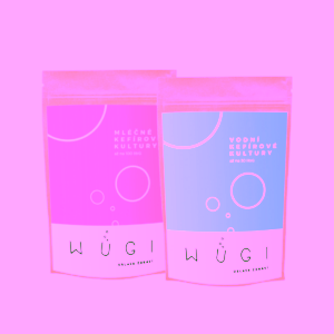 Wugi výhodný set vodních a mléčných kefírových kultur