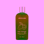 Leahlani Coco Mango Infusion třpytící tropický hedvábný olej