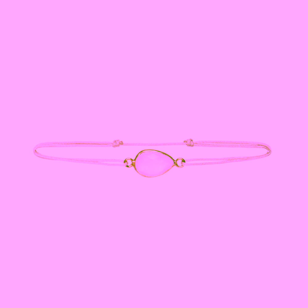Ilado Rose Quartz Mother-Daughter Bracelet Duo náramků matka-dcera