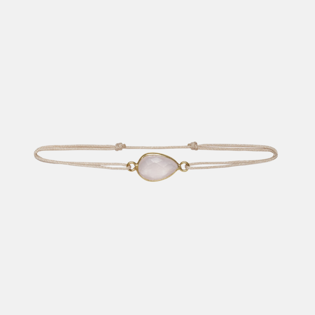 Ilado Rose Quartz Mother-Daughter Bracelet Duo náramků matka-dcera