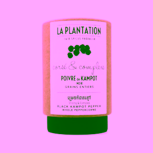 La Plantation Kampotský pepř černý tubus