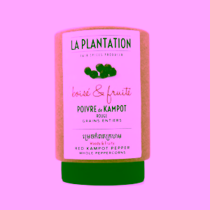 La Plantation Kampotský pepř červený tubus