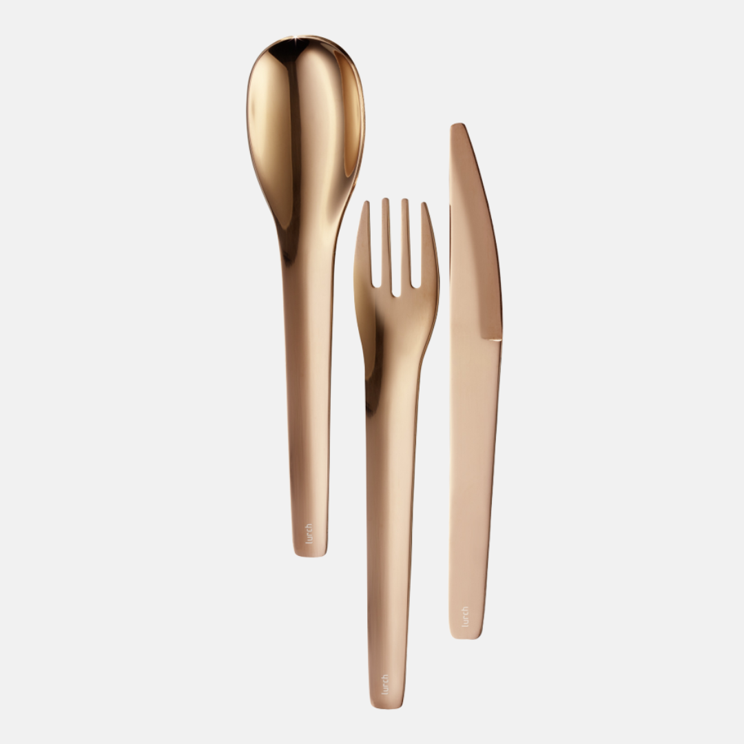 Lurch ToGo nerez příborová sada Bronze