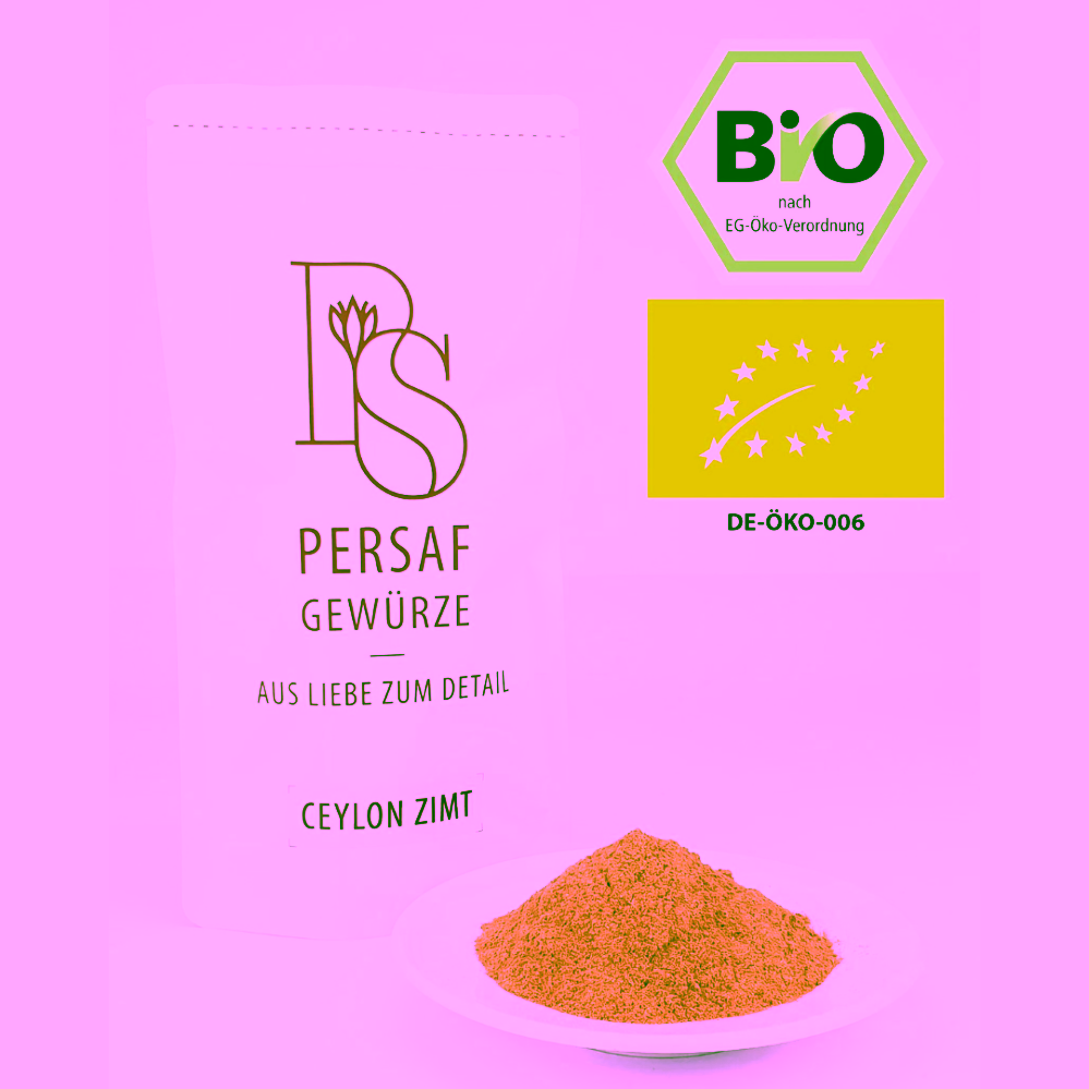 PerSaf Bio cejlonská skořice prášek 250 g