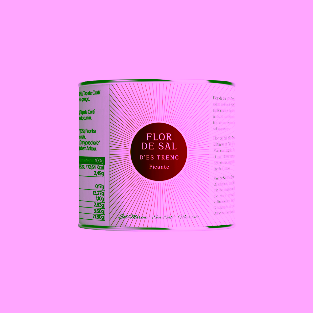 Solný květ Flor de Sal Pikantní BIO ZLEVNĚNO 90 g