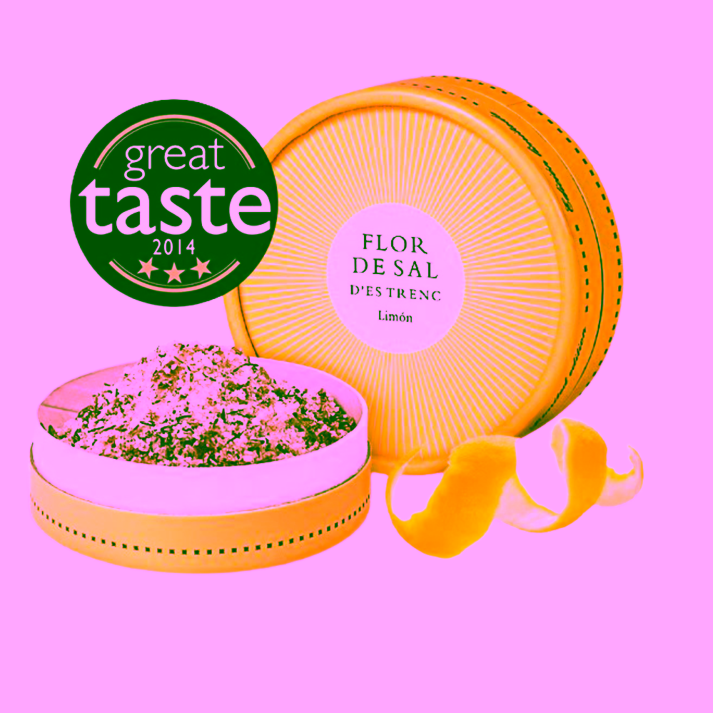 Solný květ Flor de Sal Citron a levandule BIO 60 g
