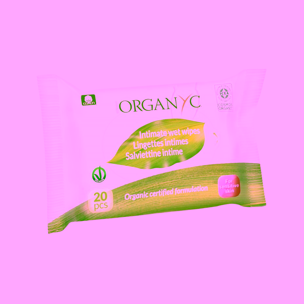 Organyc Bio dámské vlhčené ubrousky