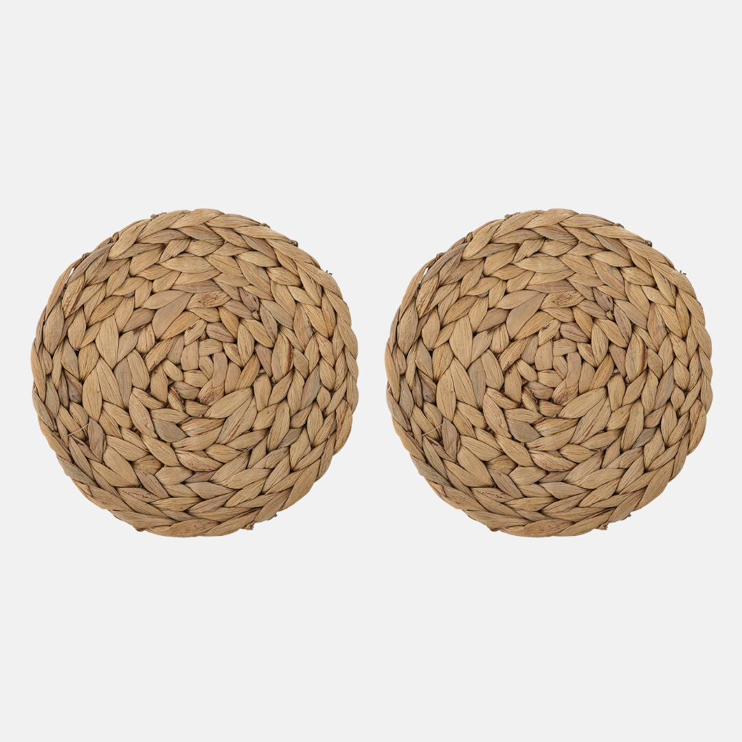 Bloomingville Sammi set podložek na stůl z vodního hyacintu