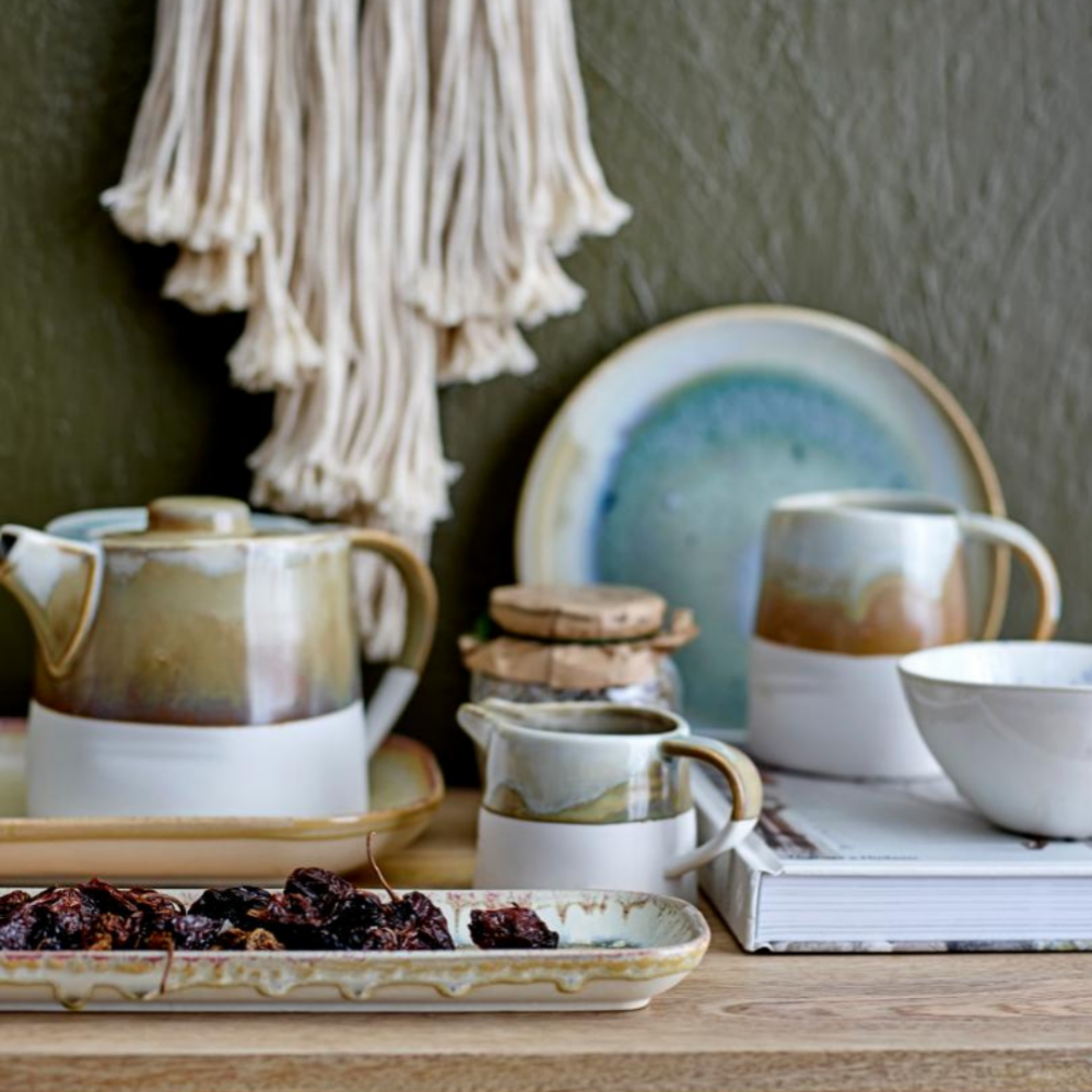 Bloomingville Heather kameninový hrnek