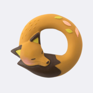 Moulin Roty kousátko z přírodního kaučuku Liška