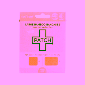 Patch Bambusové široké náplasti Natural